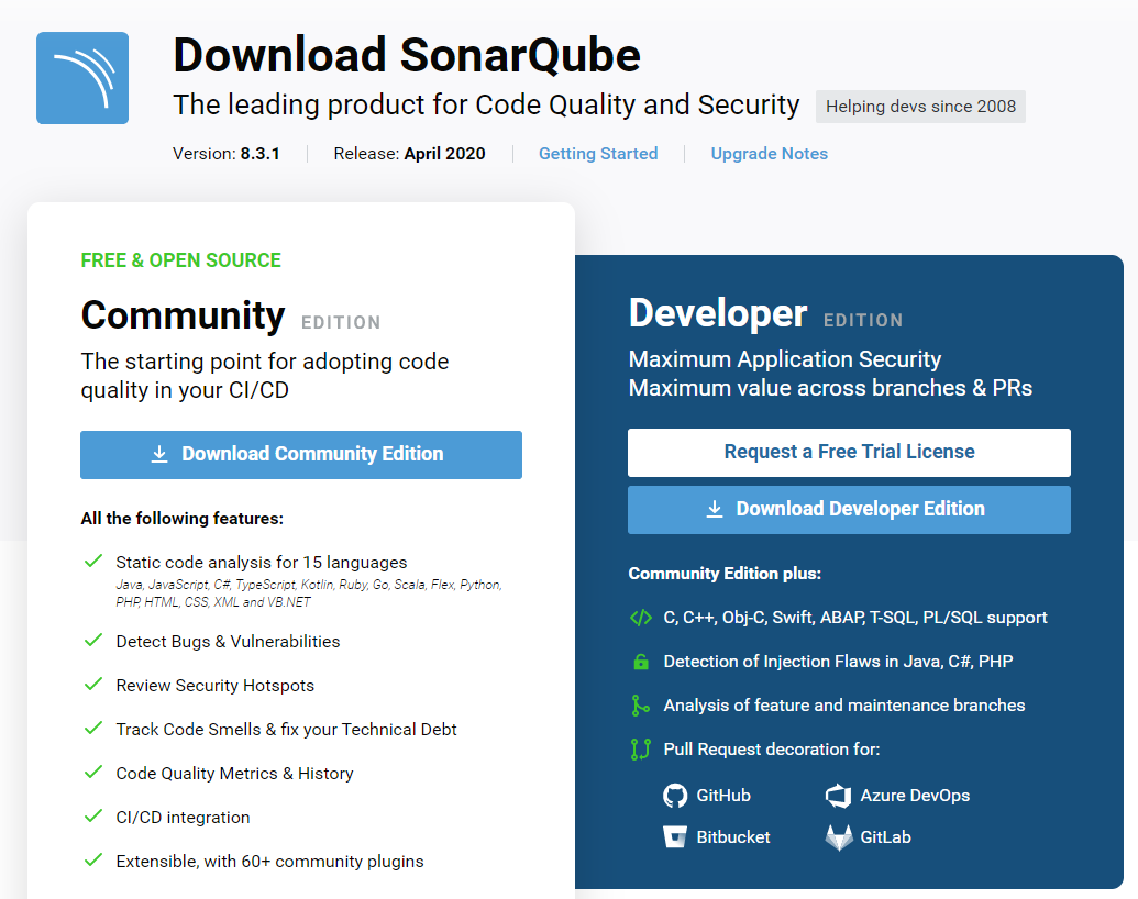 SonarQube download